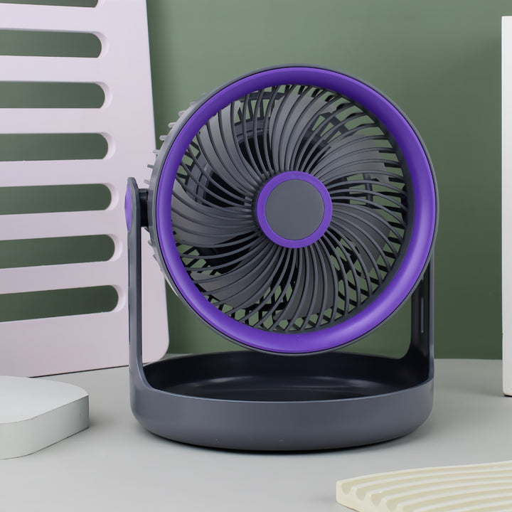 Women's portable table fan with ergonomic design and easy handling Bowlift