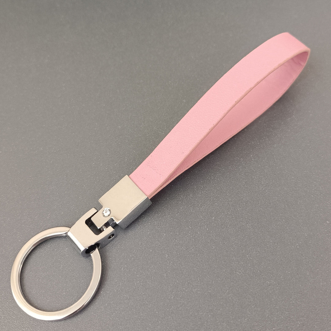 Slim Leather Keyring Bowlift