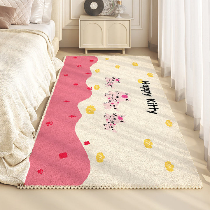 Playful Animal-Themed Area Rug Bowlift