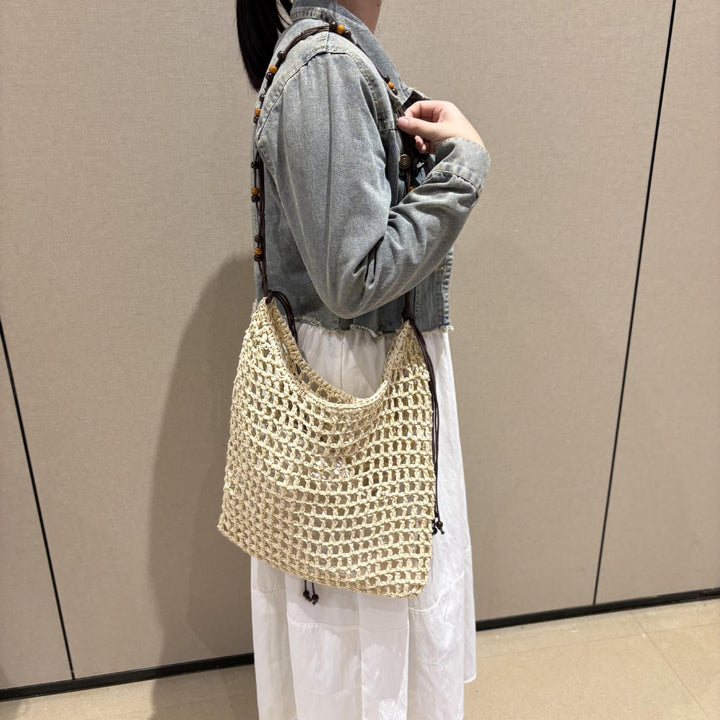 Handmade knitted bag Bowlift