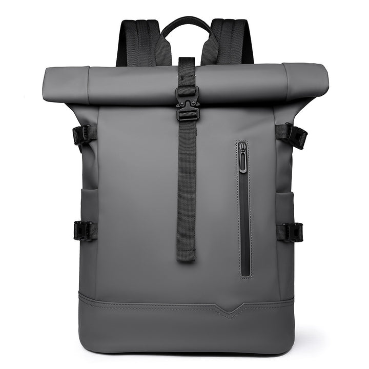 Stylish Roll-Top Waterproof Backpack Bowlift