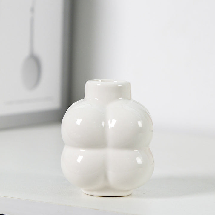 Decorative Ceramic Flower Bud Holder Bowlift