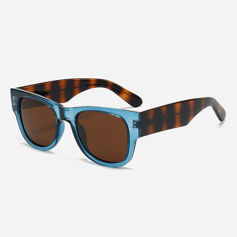 Men's Retro-Inspired Wide Frame Sunglasses Bowlift