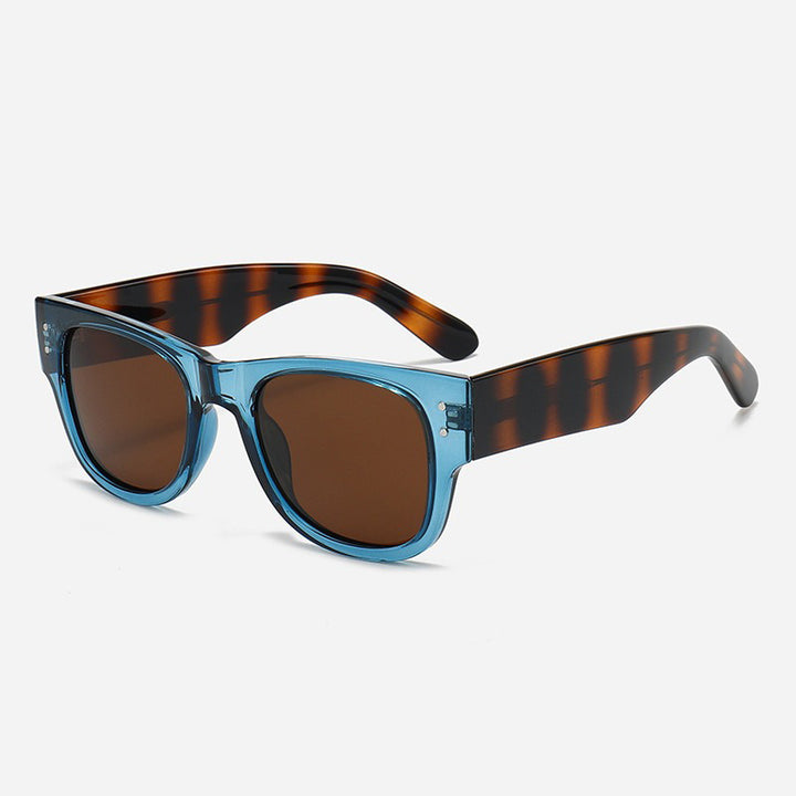 Men's Retro-Inspired Wide Frame Sunglasses Bowlift