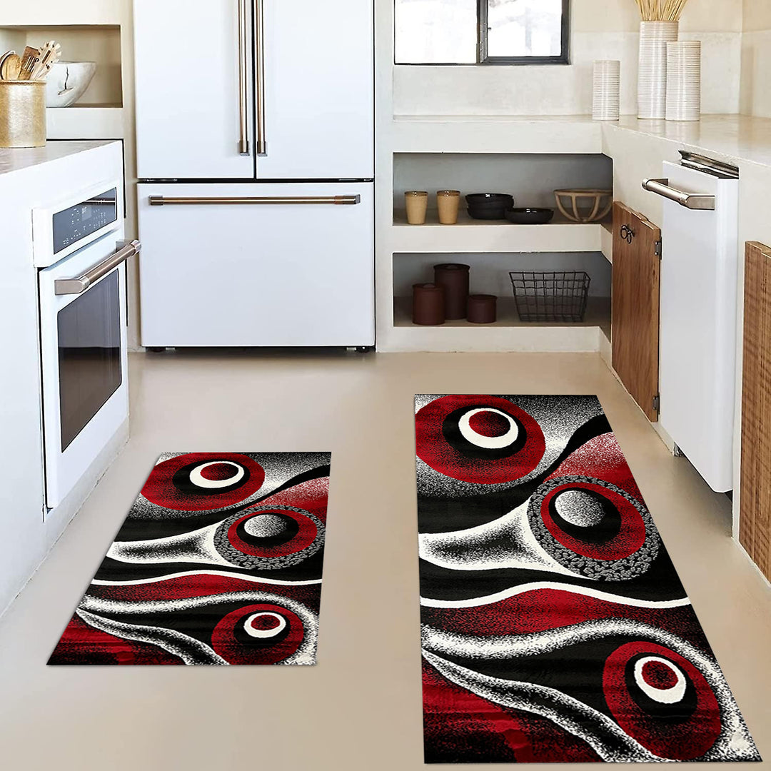 Vintage-Inspired Kitchen Mat Set Bowlift