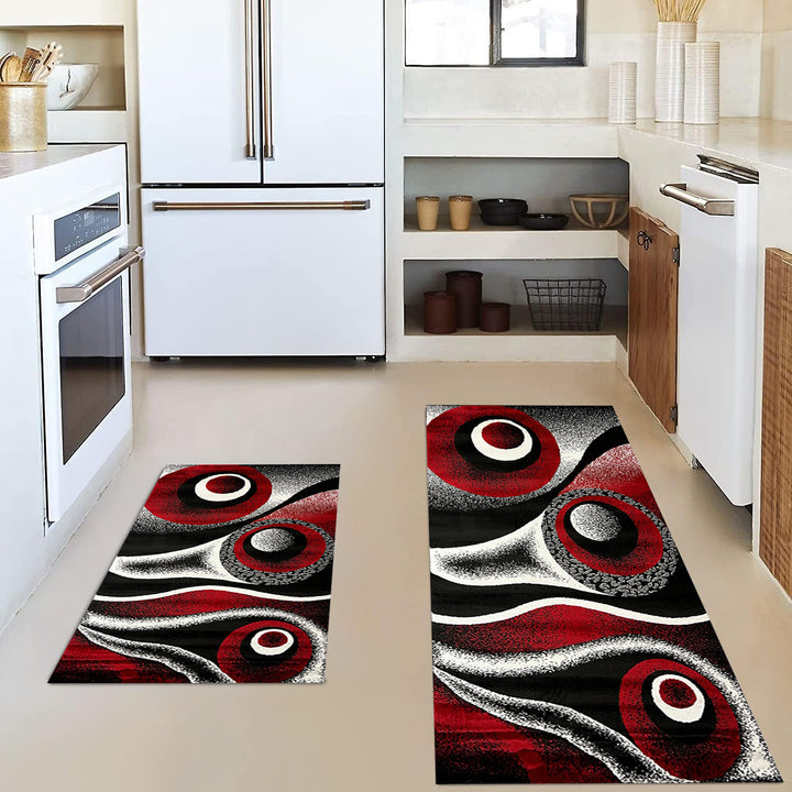 Vintage-Inspired Kitchen Mat Set Bowlift