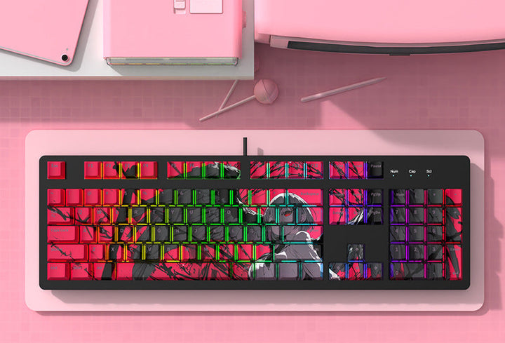 Artistic Themed Mechanical Keyboard Bowlift