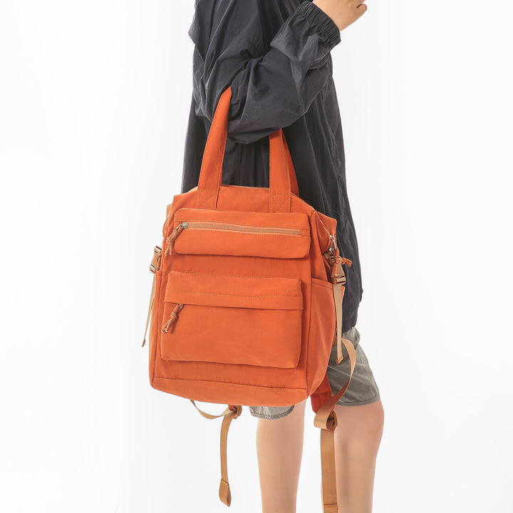 Multi-Compartment Versatile Travel Backpack Bowlift