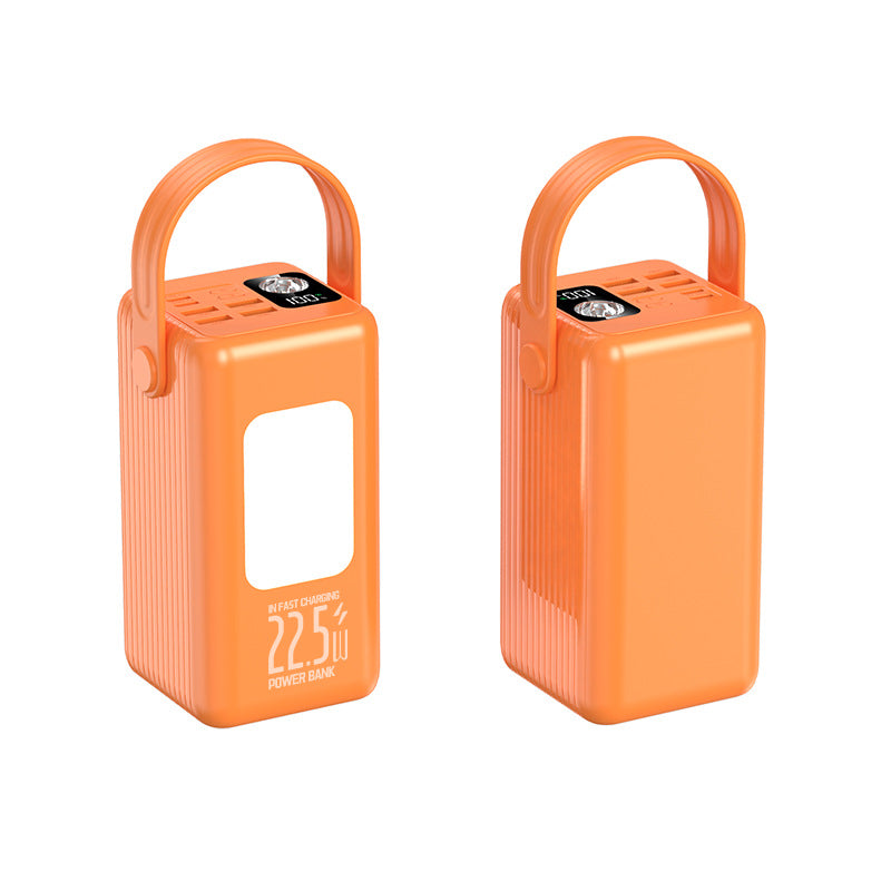Portable power bank with 22.5W fast charging function and integrated LED display Bowlift