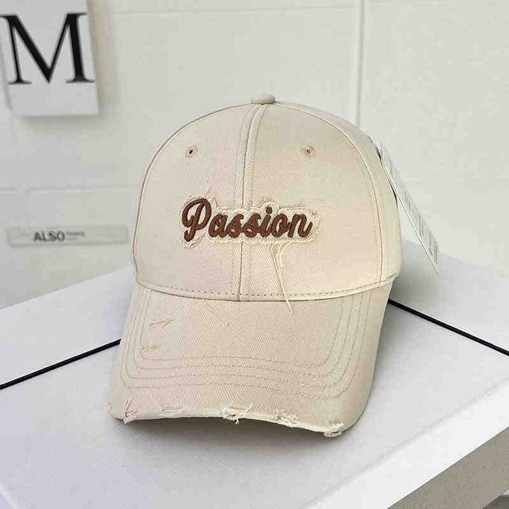 Women's Distressed Casual Cap Bowlift