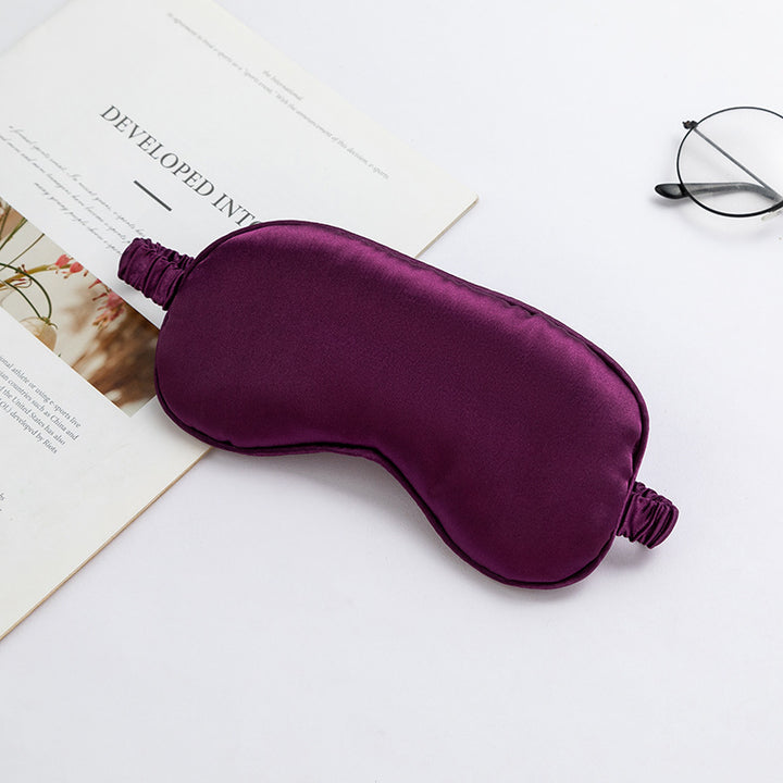 Unisex nan luxurious satin sleep mask with adjustable elastic band and soft padding Bowlift