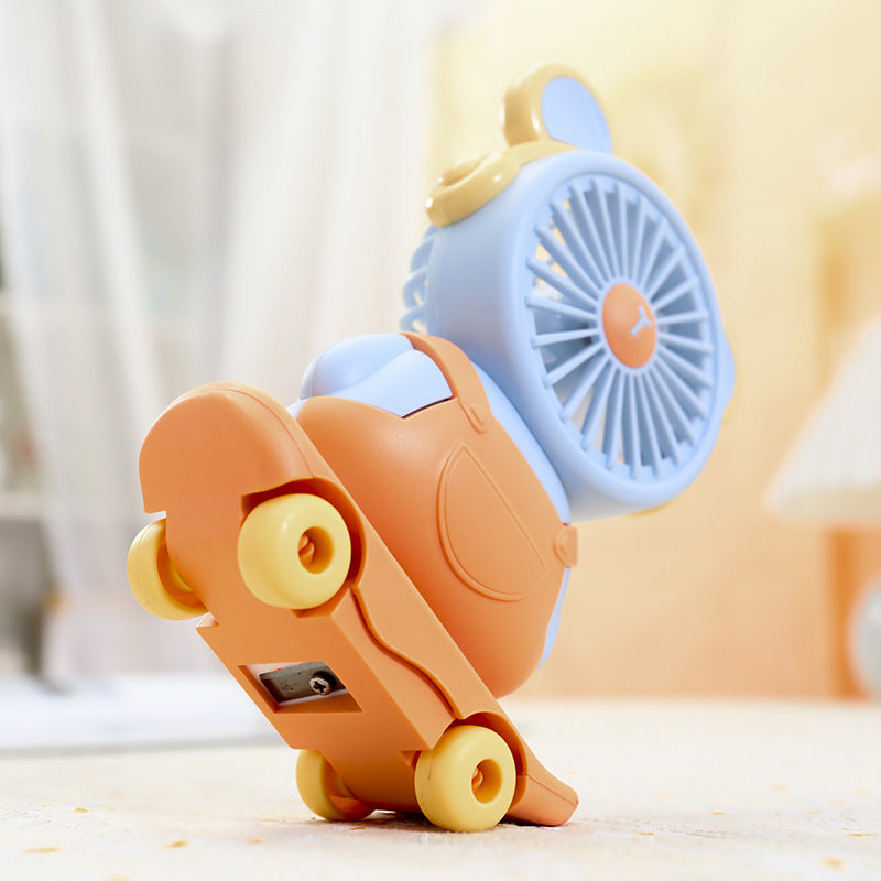 Ladies creative USB desk fan in cute design Bowlift