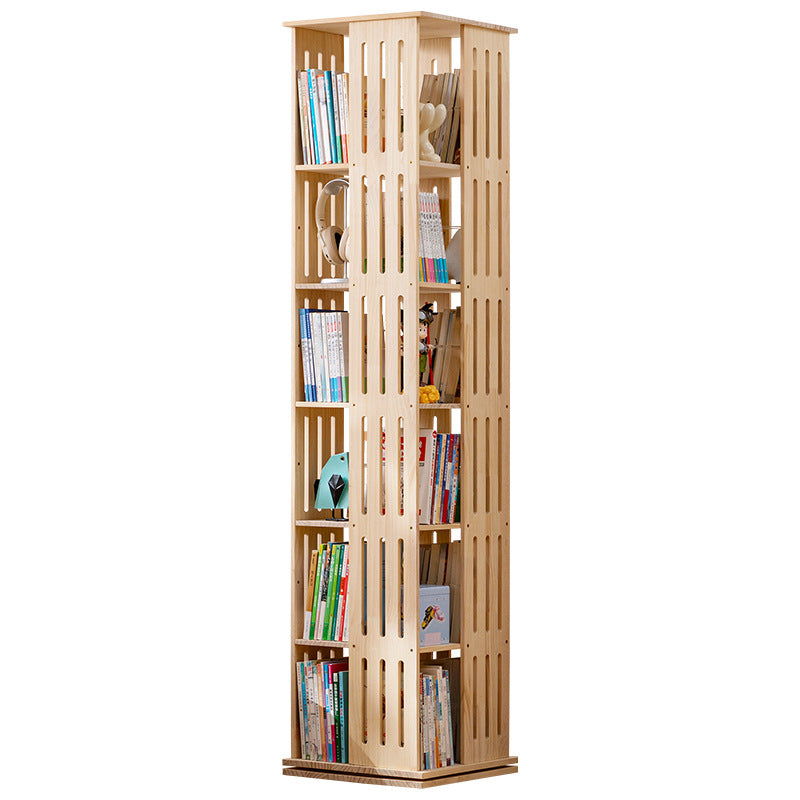 Rotatable Shelf With Transparent Front And Elegant Compartments Bowlift