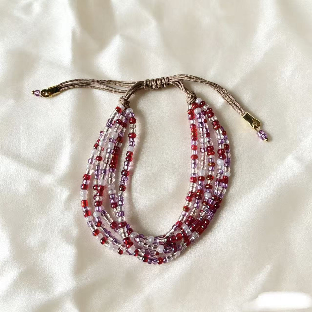 Multilayer Beaded Bracelet Bowlift