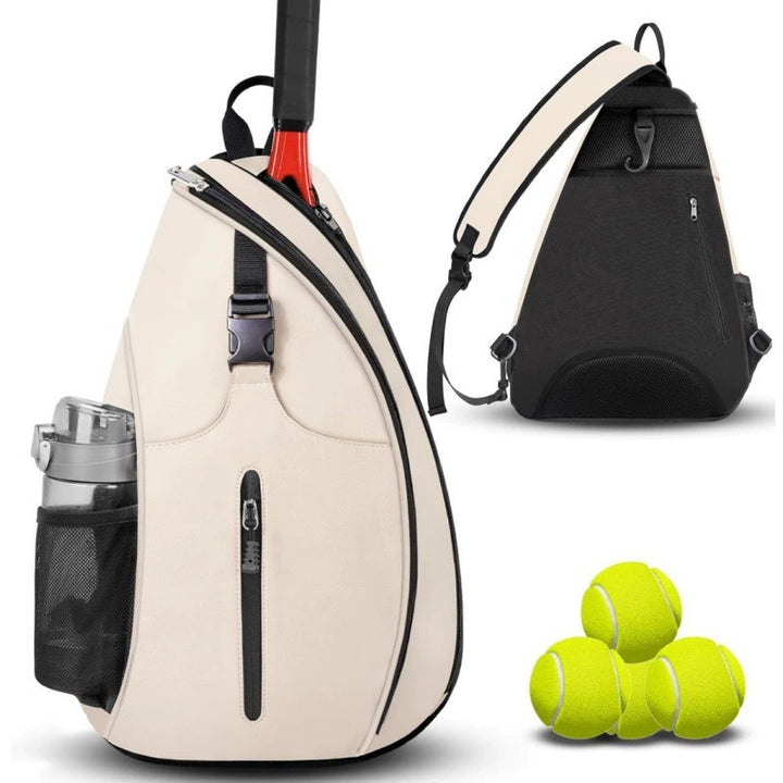 Ergonomic Tennis Racket Sling Backpack Bowlift