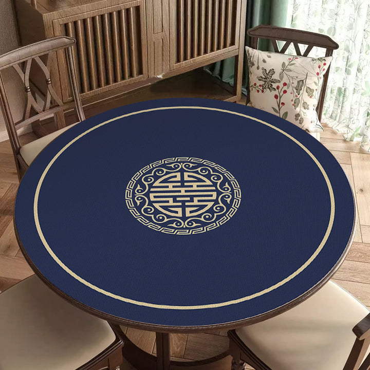 Geometric Patterned Table Cover Bowlift