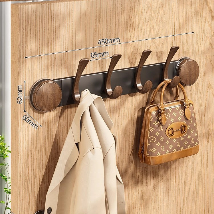 Door-Mounted Coat and Accessory Rack Bowlift