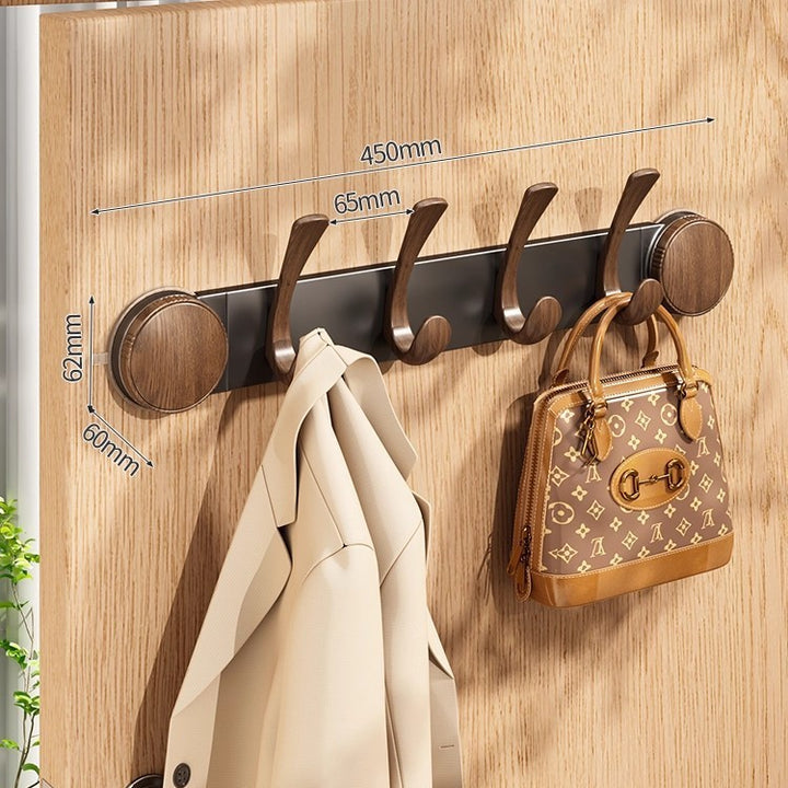 Door-Mounted Coat and Accessory Rack Bowlift