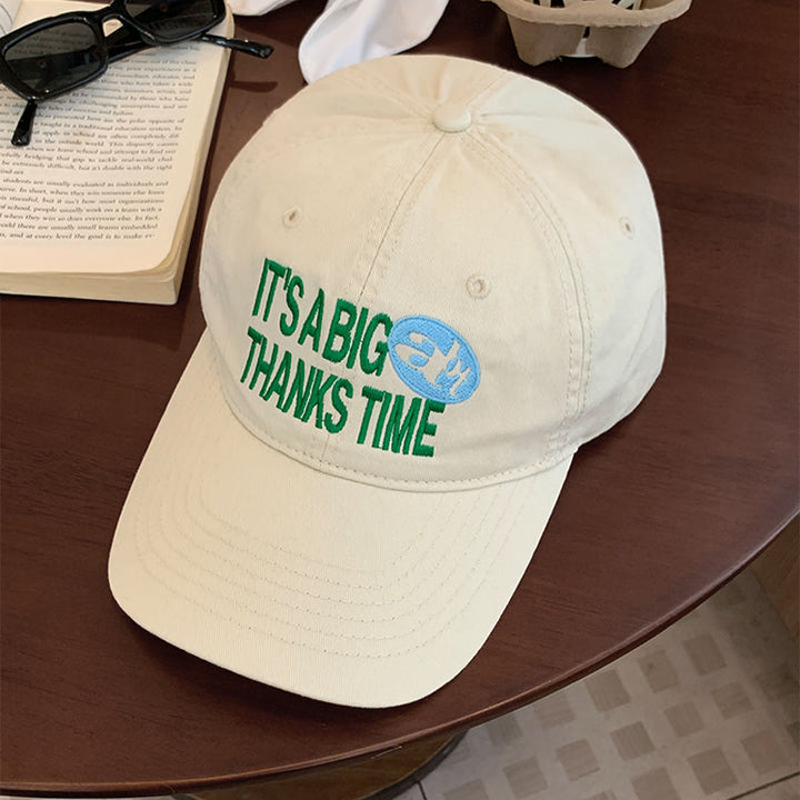 Men's Casual Graphic Adjustable Cap Bowlift