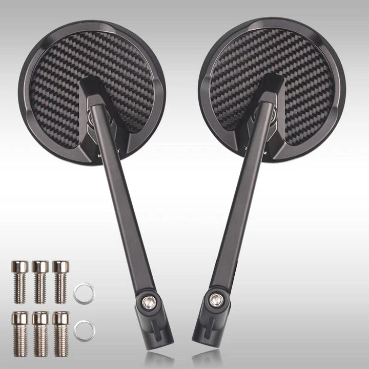 Adjustable Performance Motorcycle Mirrors Bowlift