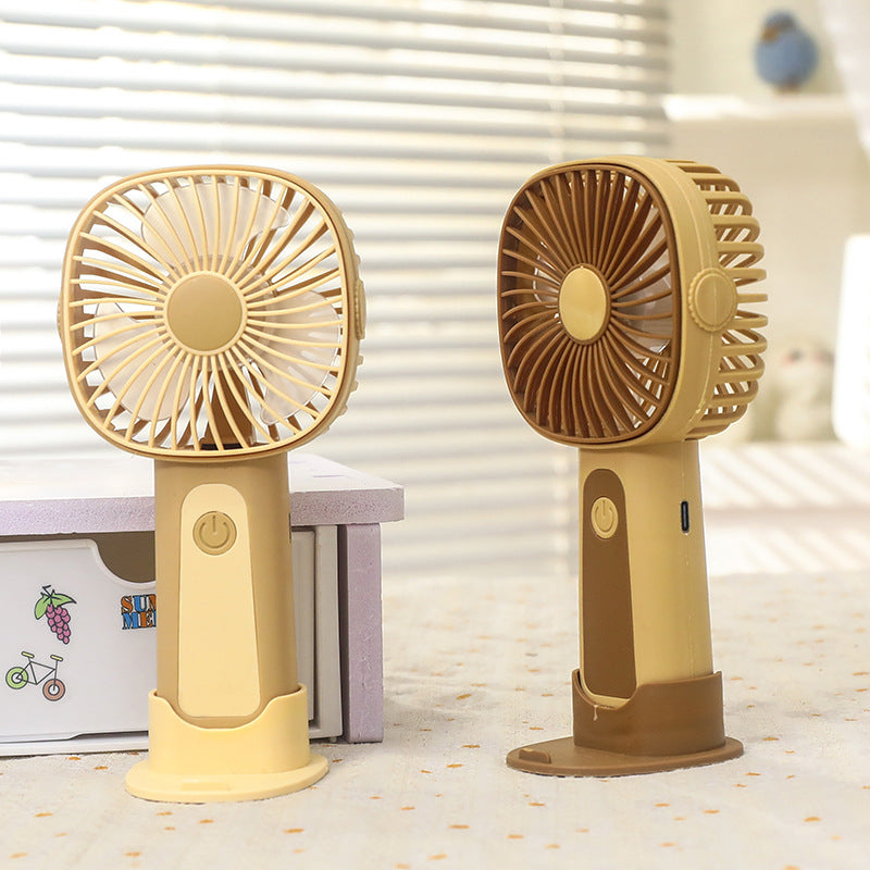 Women's Portable USB Hand Fan with Adjustable Tilt Angle Bowlift