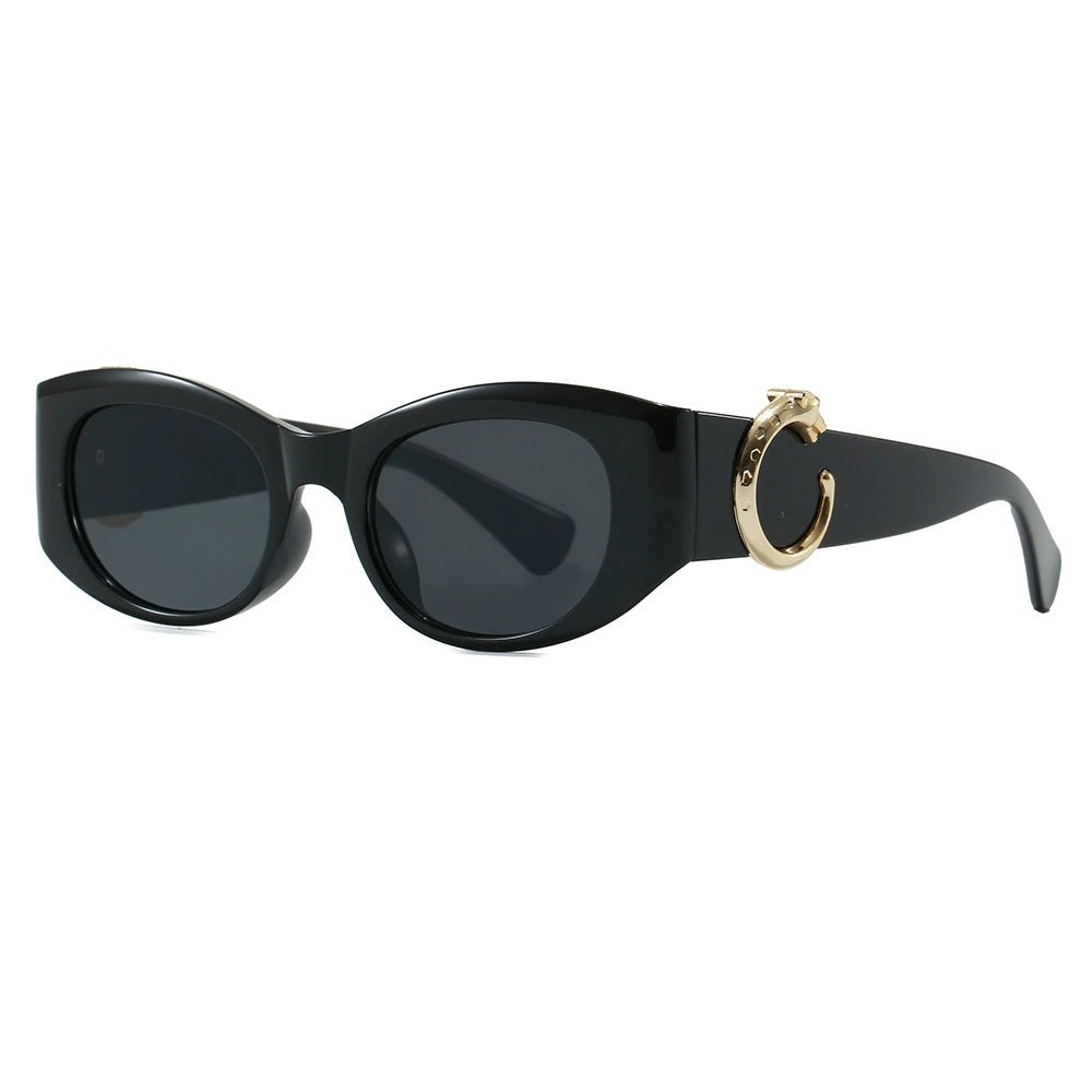 Women's elegant Cat-Eye sunglasses with golden details Bowlift