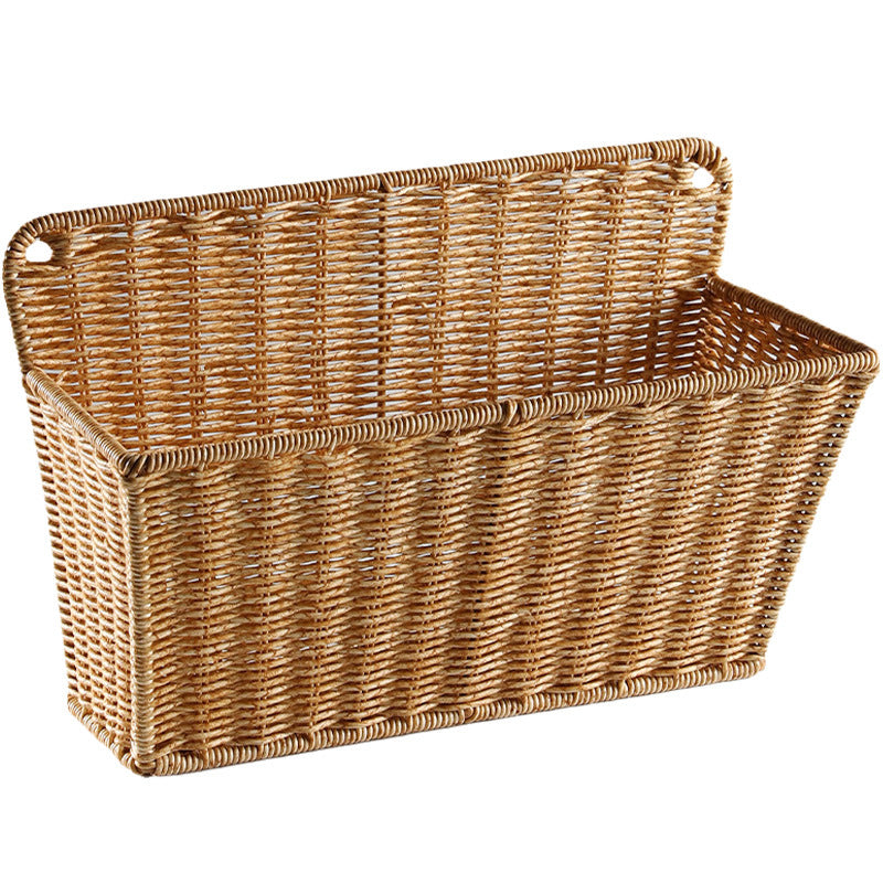 Handwoven Rectangular Storage Basket Bowlift