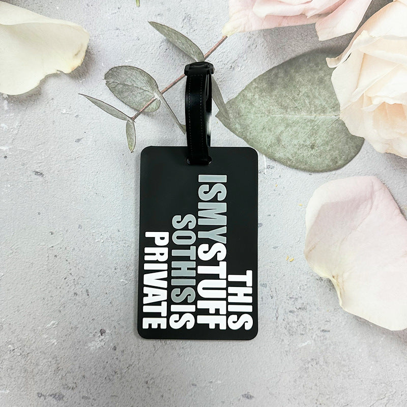Humorous Travel Luggage Identifier Bowlift