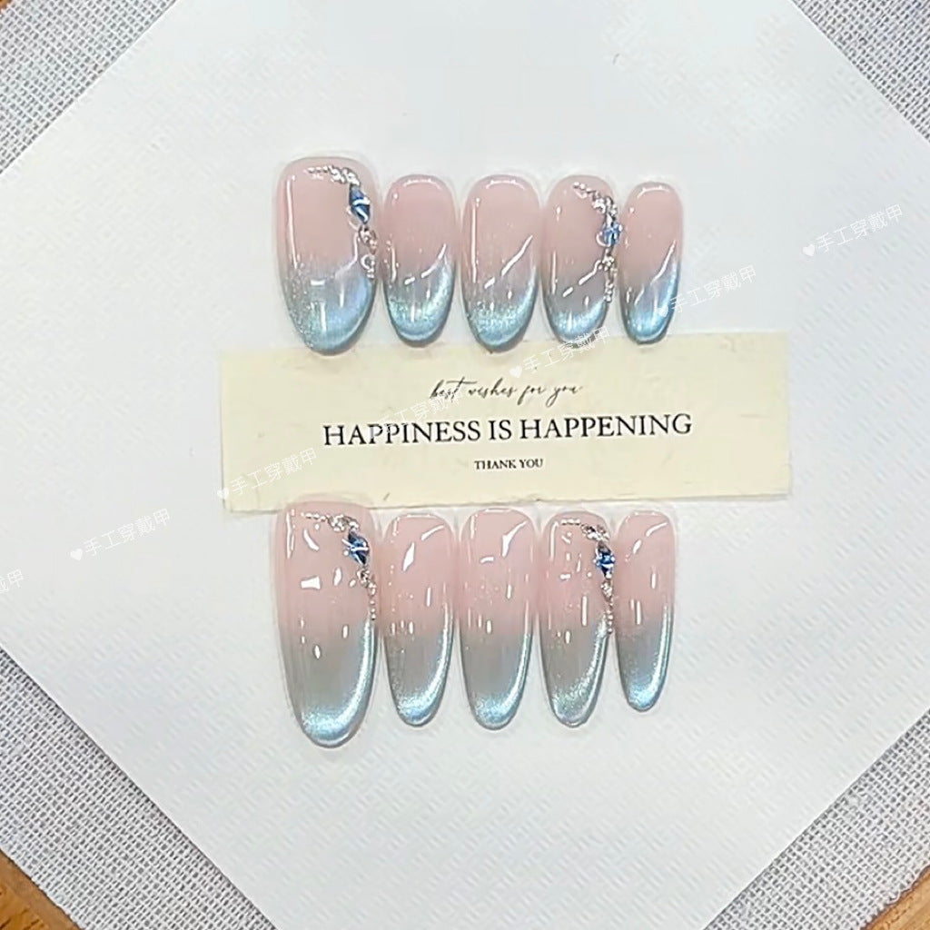Ombre Stiletto Press-On Nail Set Bowlift