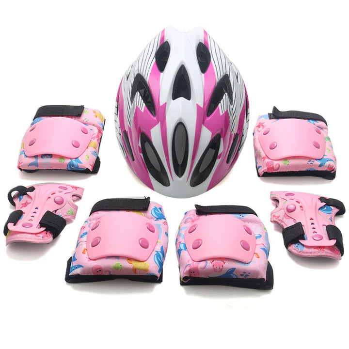 Children's Protective Helmet and Gear Set Bowlift
