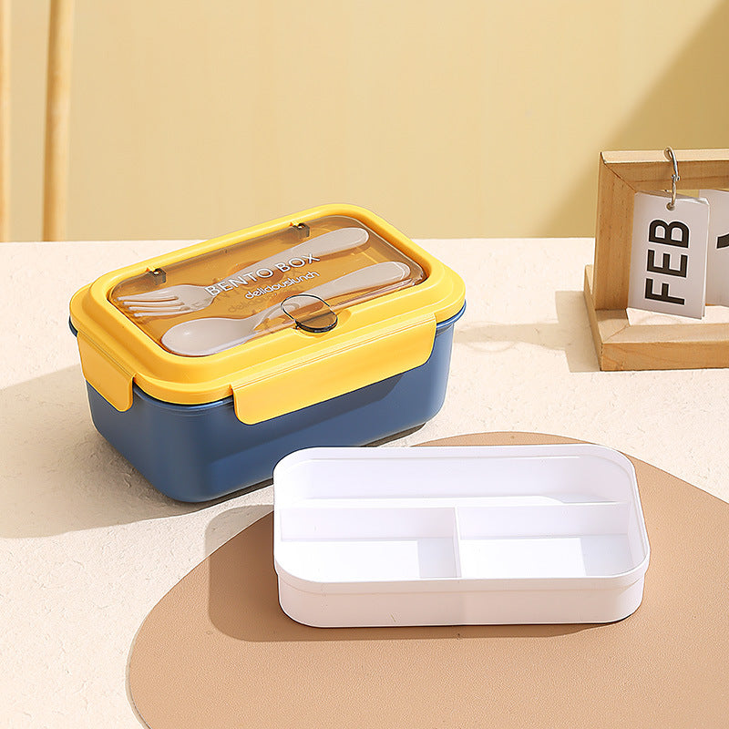Airtight Bento Lunch Box with Removable Divider