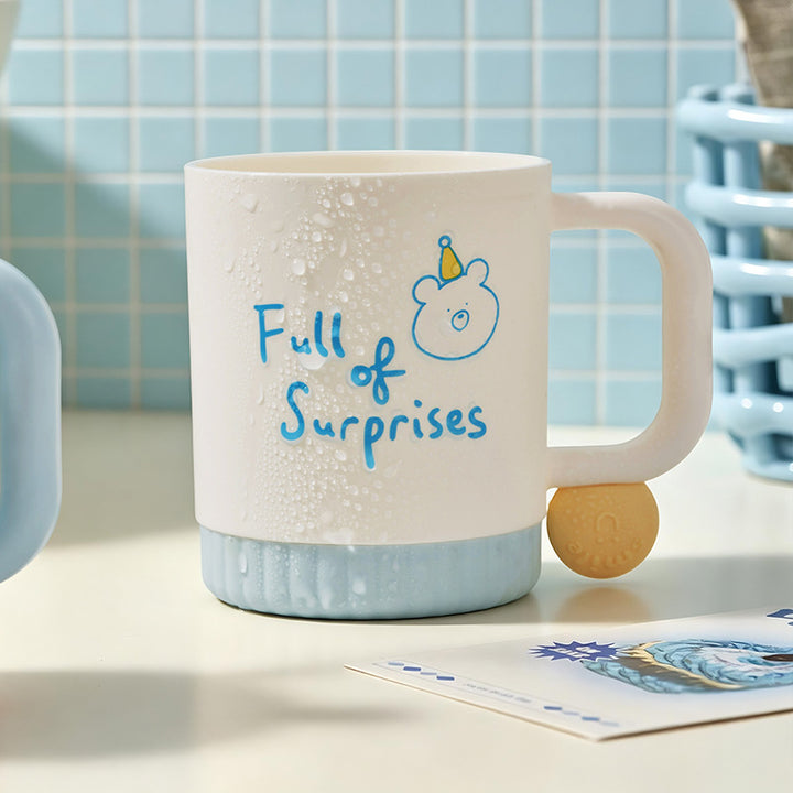 Funny ceramic mug with cheerful character design Bowlift