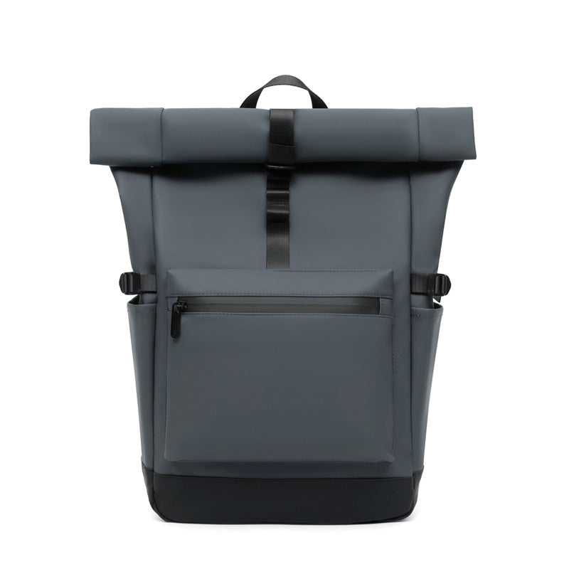 Stylish Roll-Top Waterproof Backpack Bowlift