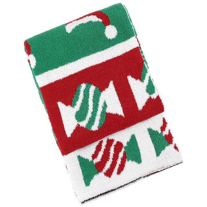 Festive Cozy Throw Blanket Bowlift