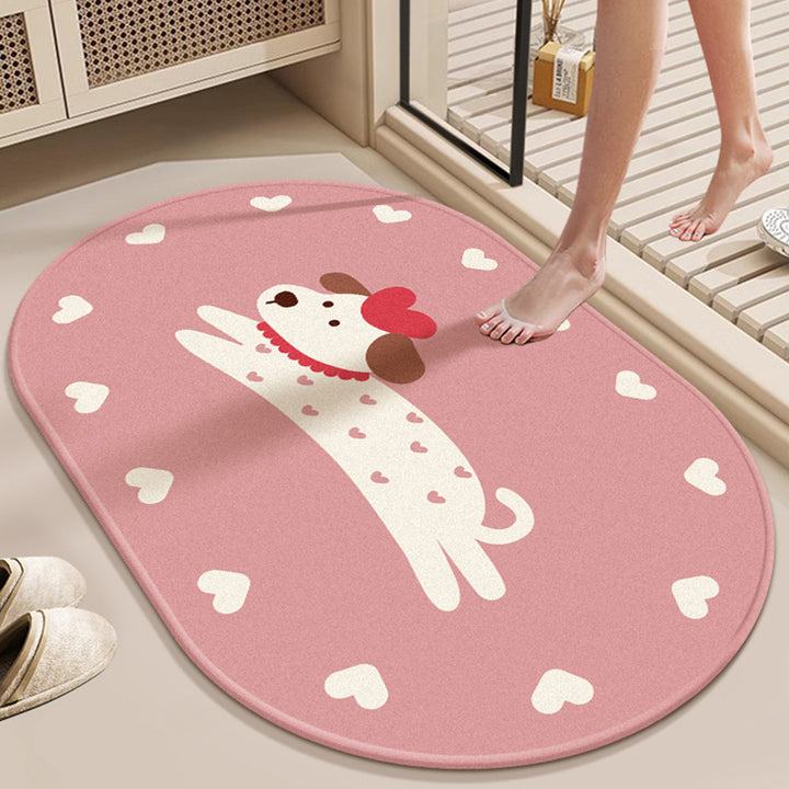 Decorative Area Rug Bowlift