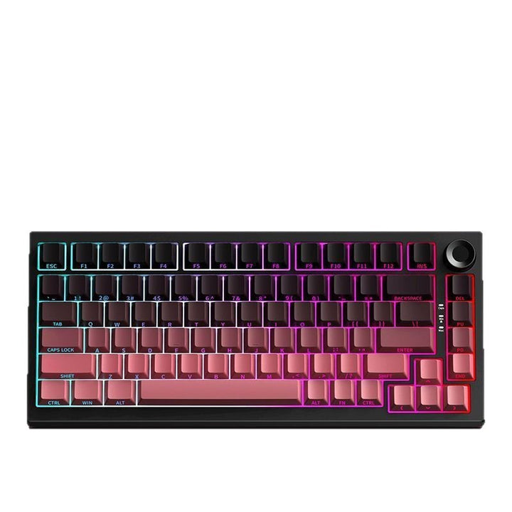Mechanical Gaming Keyboard with Gasket Structure Bowlift
