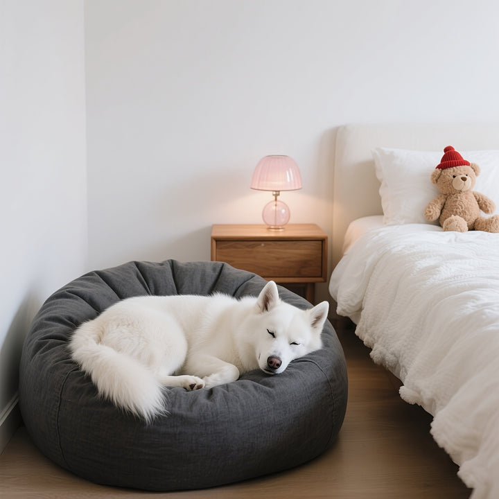 Cozy Oversized Bean Bag Dog Bed