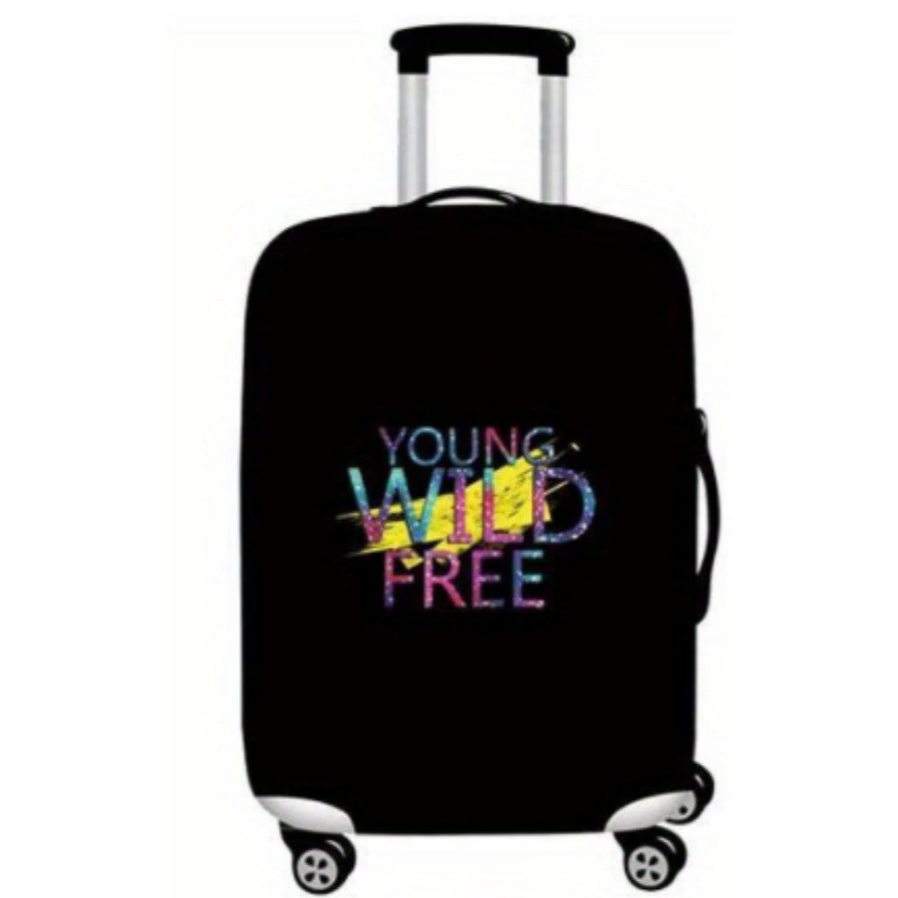 Women's Hardshell Travel Suitcase with Individual Tiger Design Bowlift