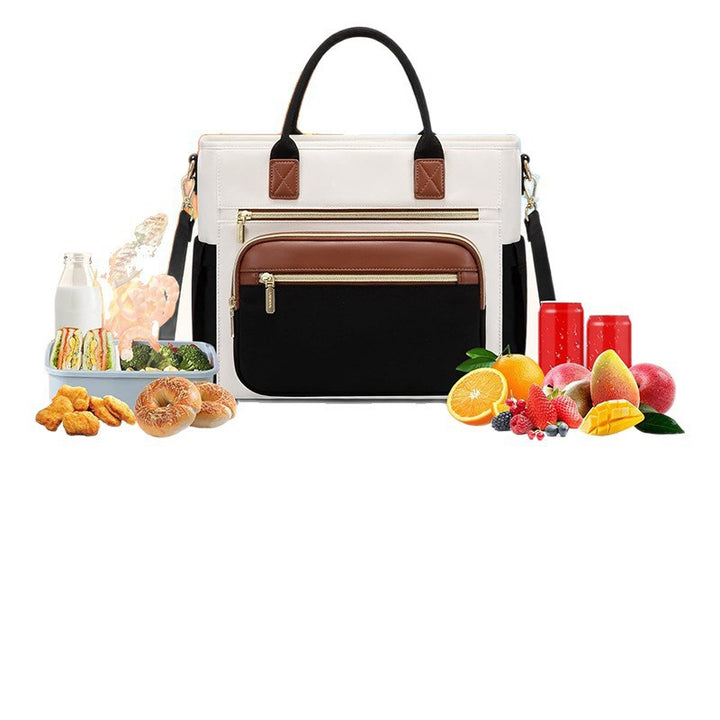Elegant multifunctional handbag with numerous compartments Bowlift