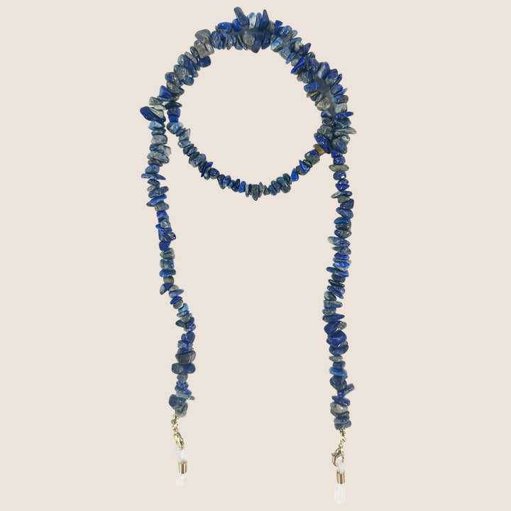 Artisan Gemstone Eyewear Chain Bowlift