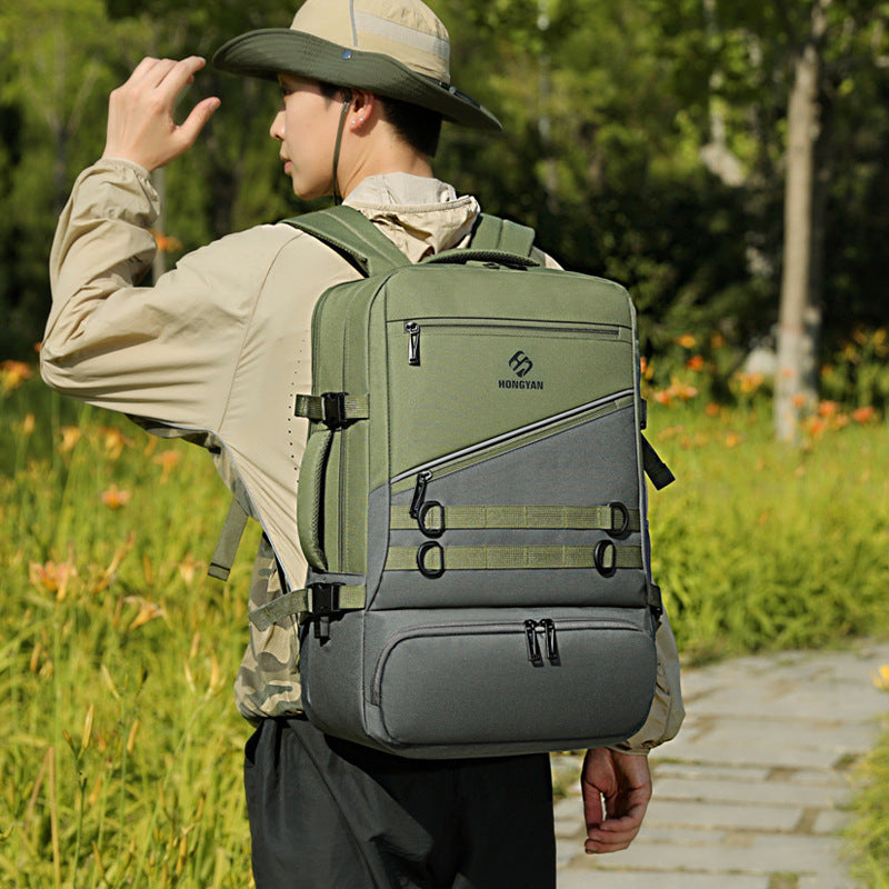 Adventure-ready Multi-Compartment Backpack Bowlift