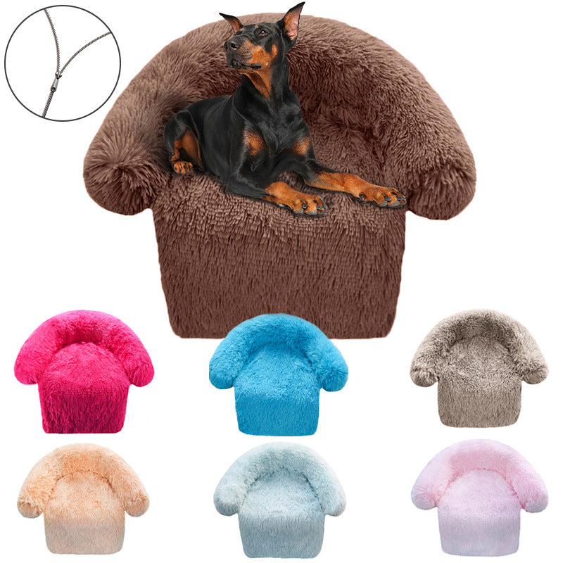 Plush Cat Blanket Dog Bed