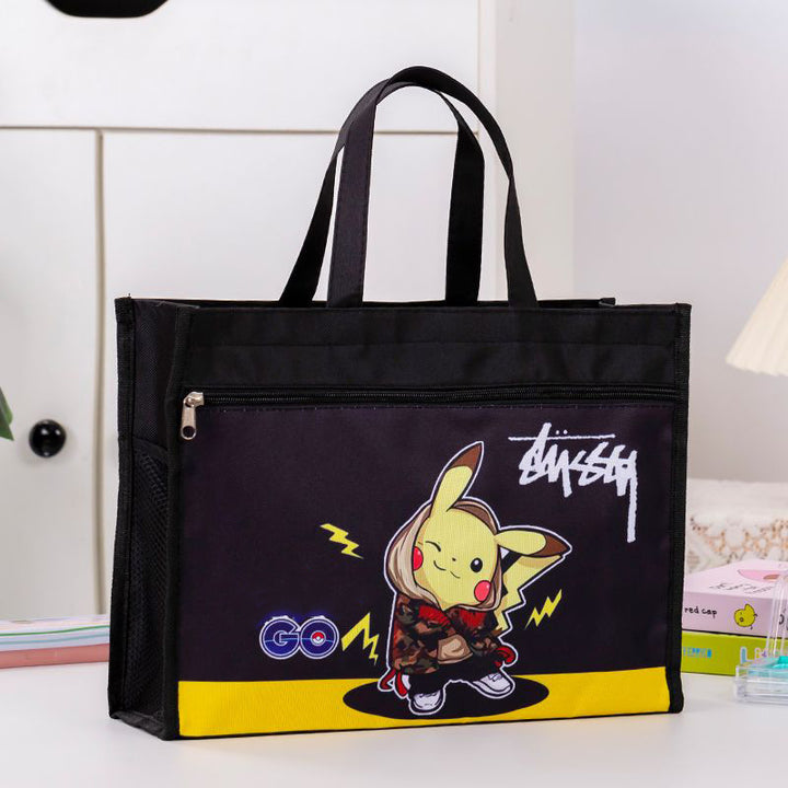 Cute Character-Printed Tote Bag Bowlift