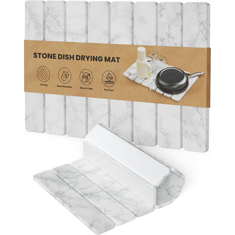 Decorative Kitchen Drying Mat Bowlift