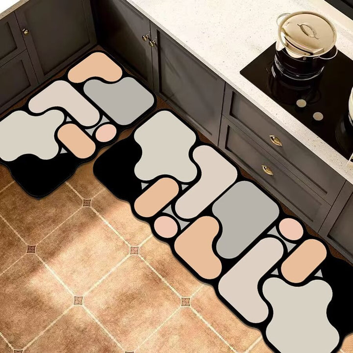 Kitchen Themed Anti-Fatigue Mat Set Bowlift