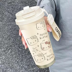 Ladies' insulated cup with funny animal motif and practical carrying handle Bowlift