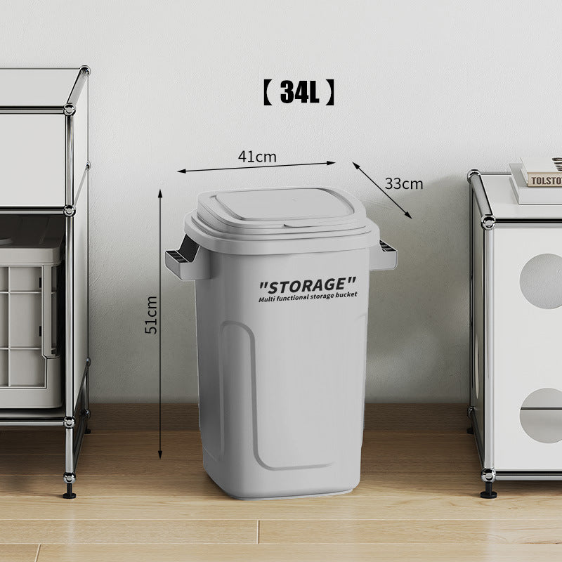 Multi-Purpose Storage Bucket with Lid Bowlift