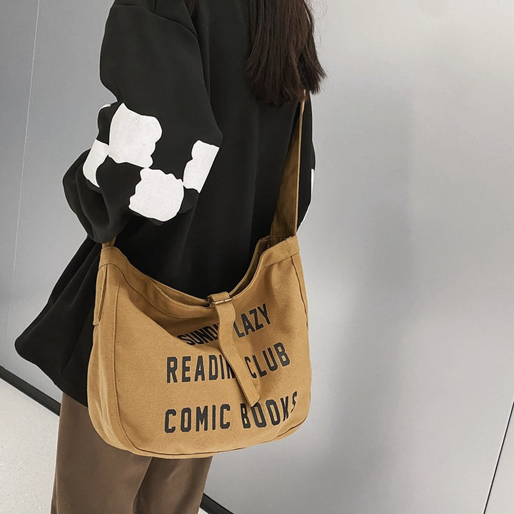 Casual Printed Hobo Bag Bowlift