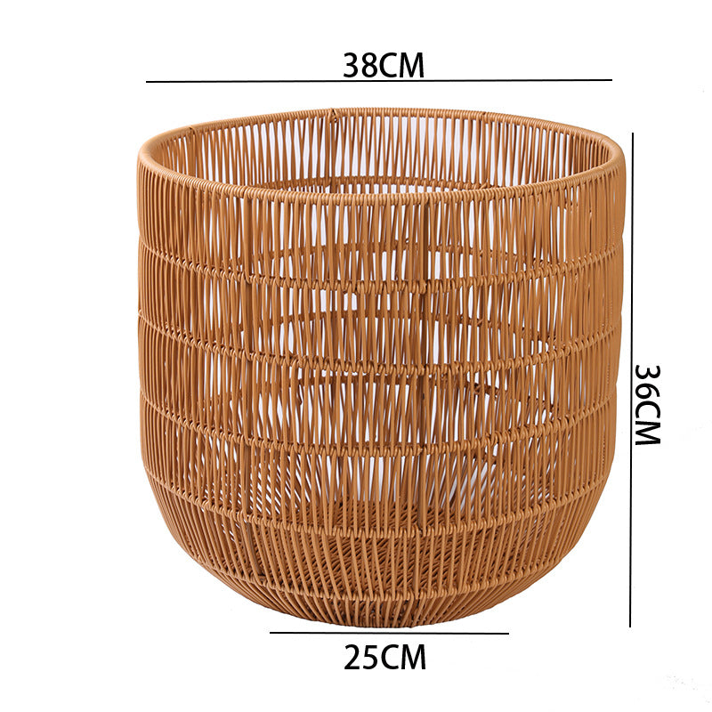 Ladies Braided Basket for Stylish Storage Bowlift