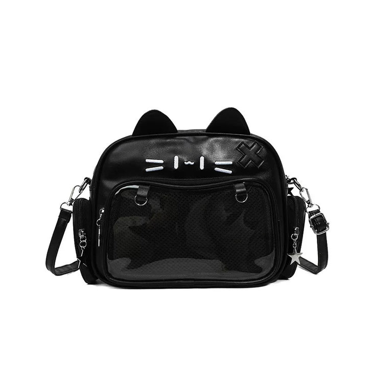 Cute Cat-Themed Crossbody Bag Bowlift